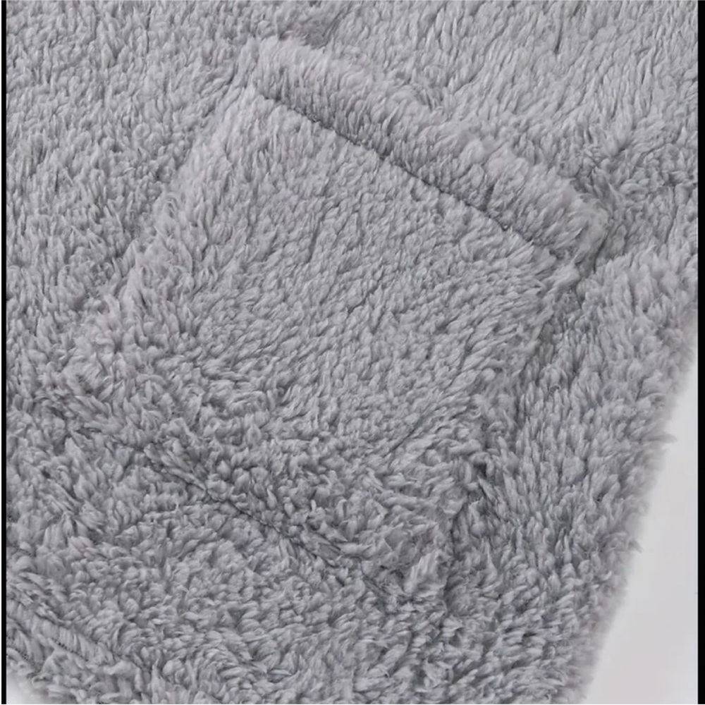 Cozy Gray Fleece Pullover - Picture 7 of 8